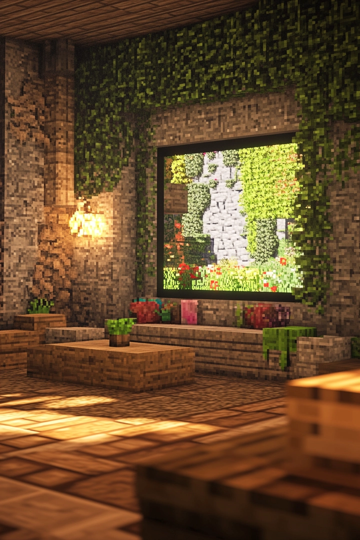 minecraft living room ideas 80