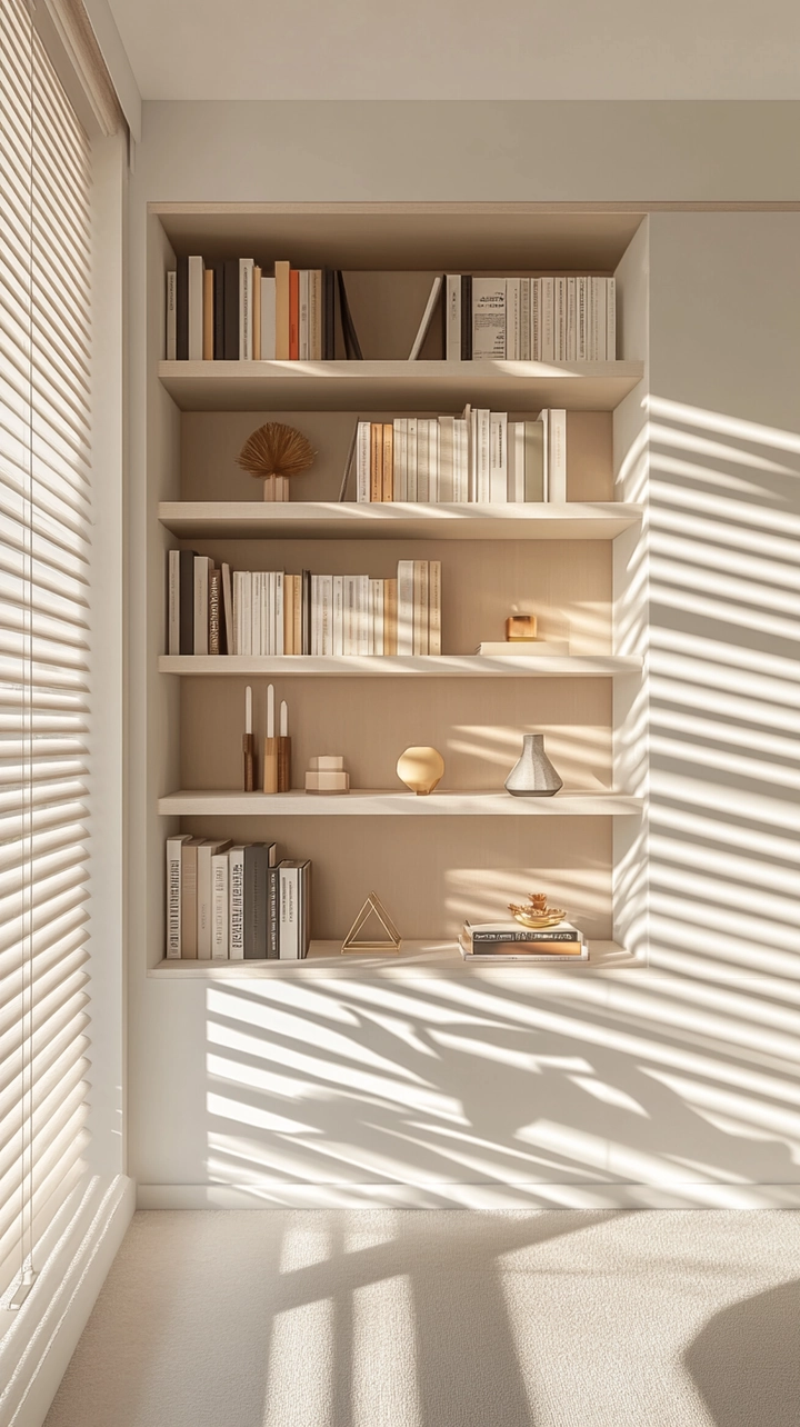 minimalist bookshelf ideas 10