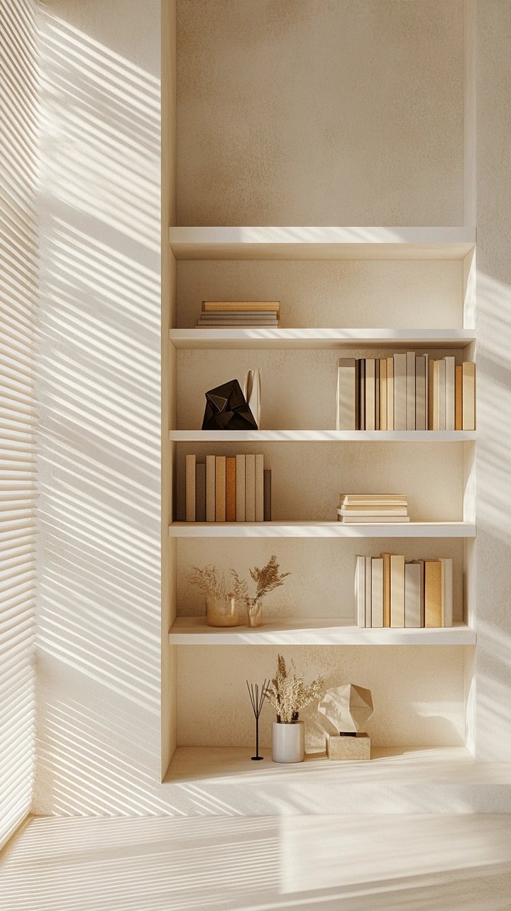 minimalist bookshelf ideas 11