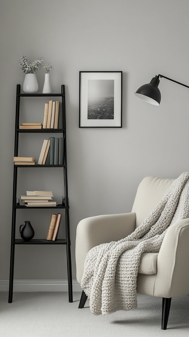 minimalist bookshelf ideas 13