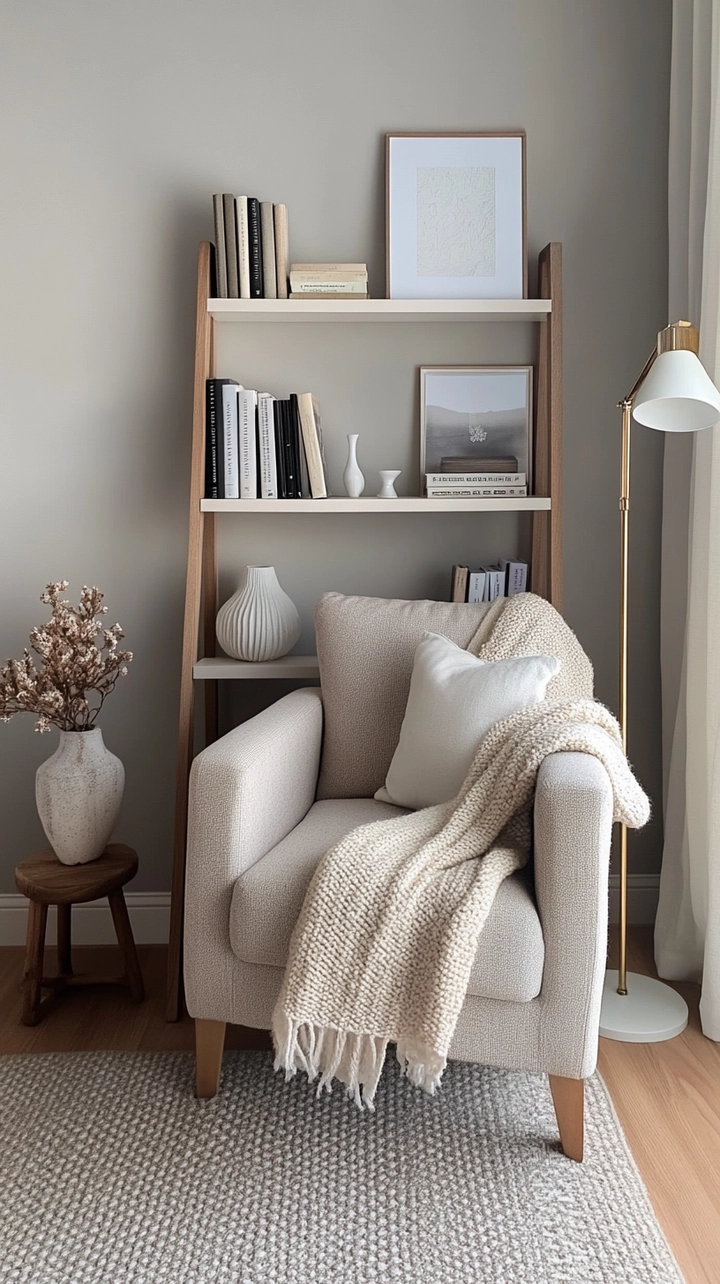 minimalist bookshelf ideas 15