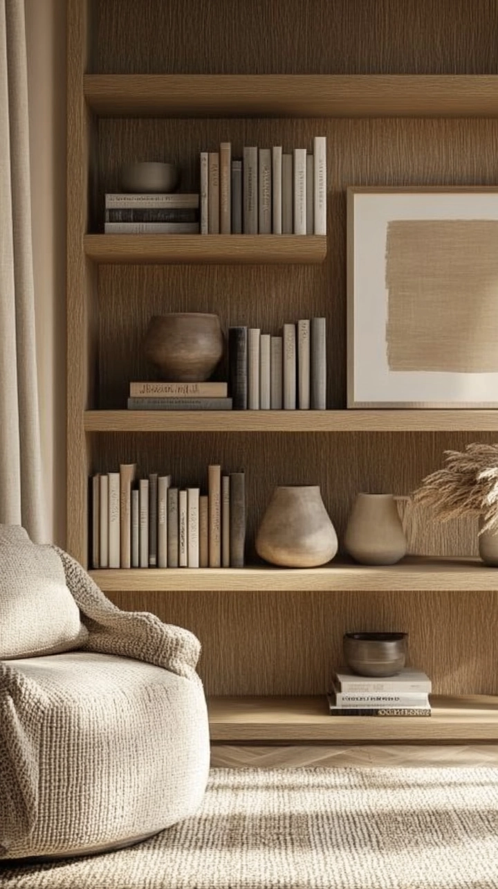 minimalist bookshelf ideas 24