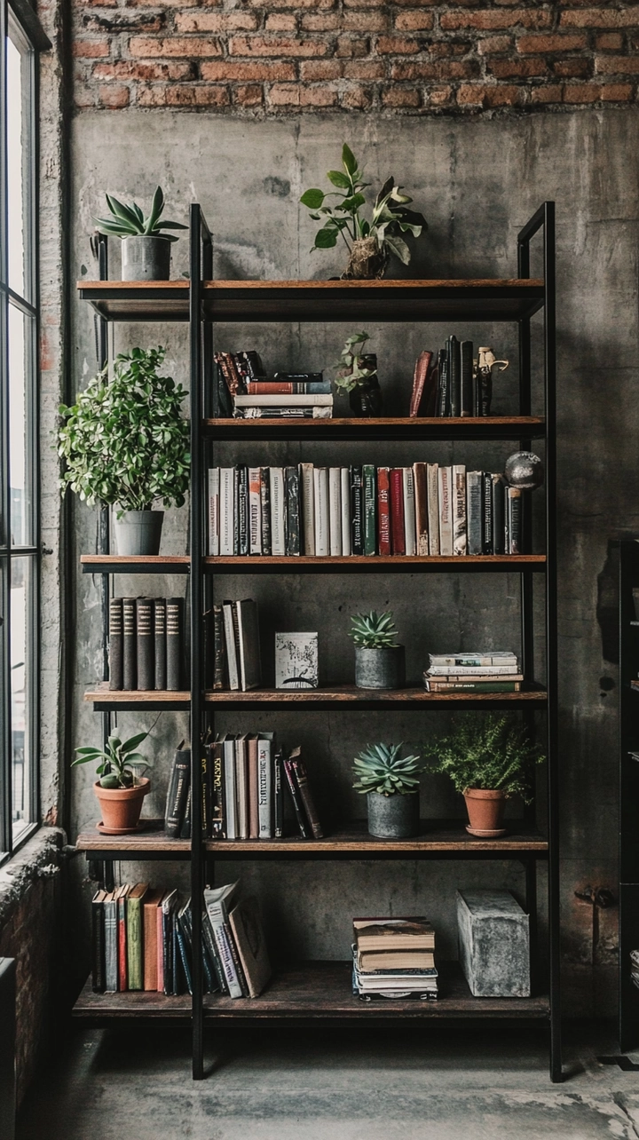 minimalist bookshelf ideas 45