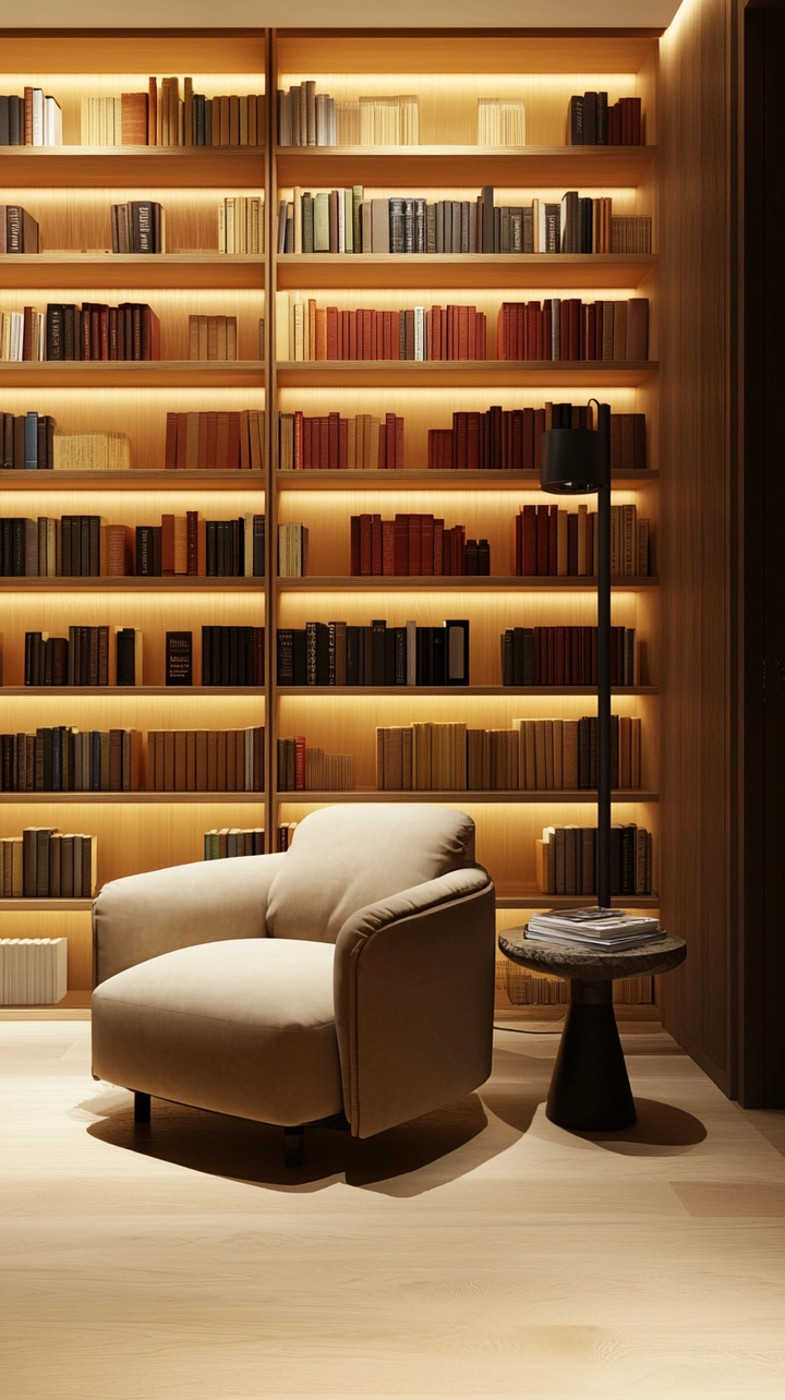 minimalist bookshelf ideas 57