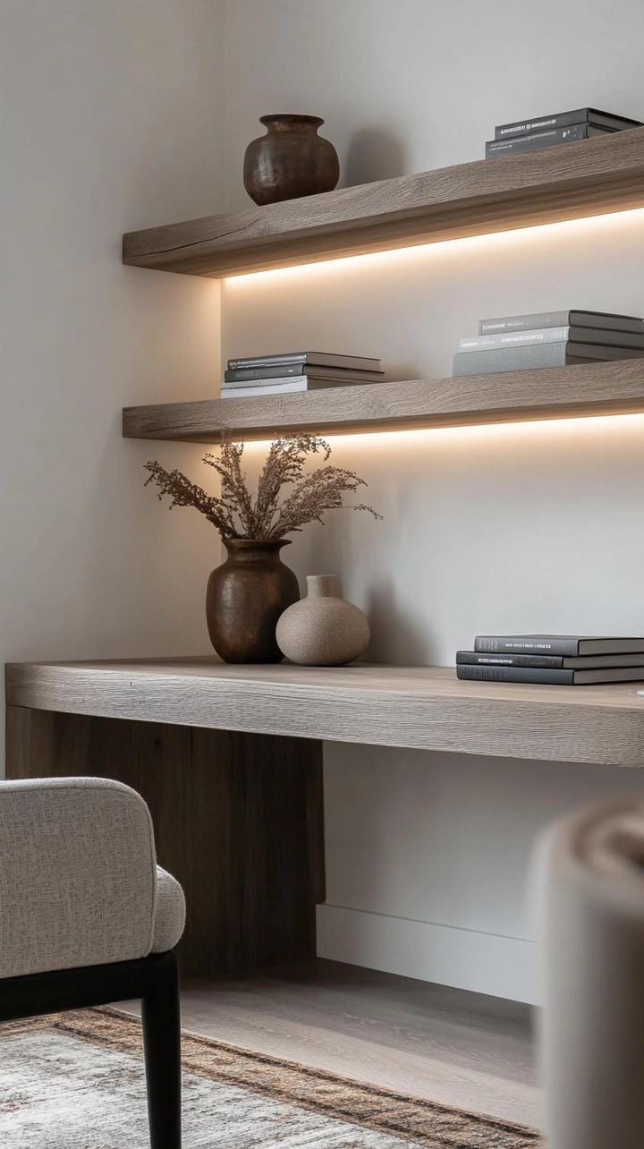 minimalist bookshelf ideas 61