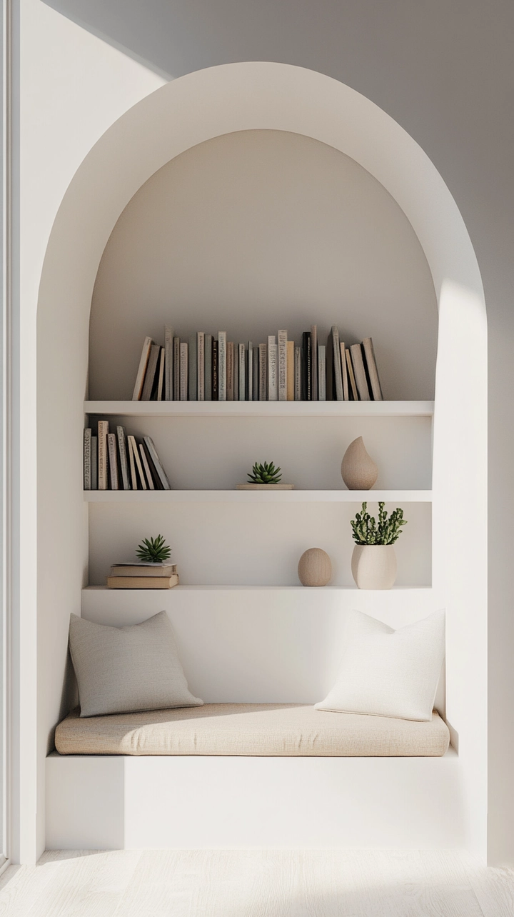 minimalist bookshelf ideas 67