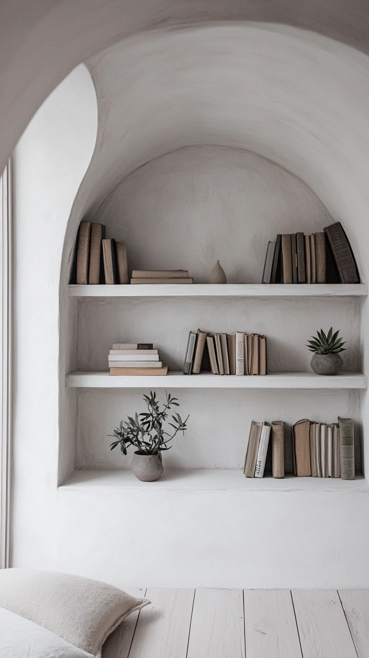 minimalist bookshelf ideas 68