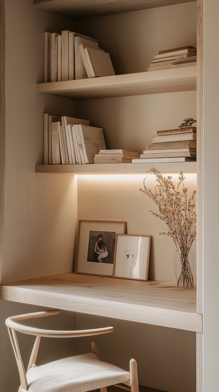 minimalist bookshelf ideas 72