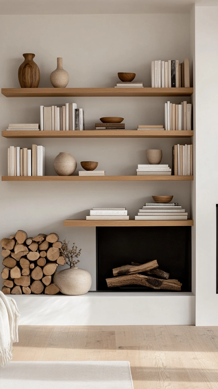 minimalist bookshelf ideas 76