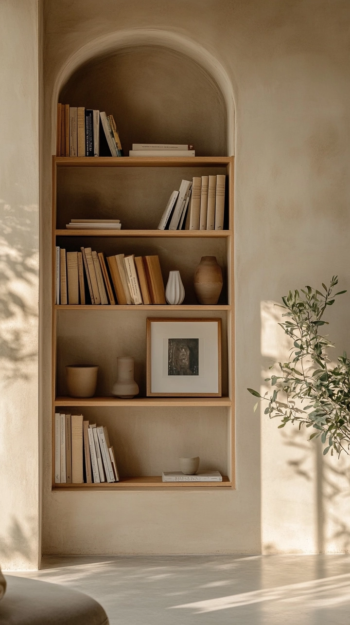 minimalist bookshelf ideas 8