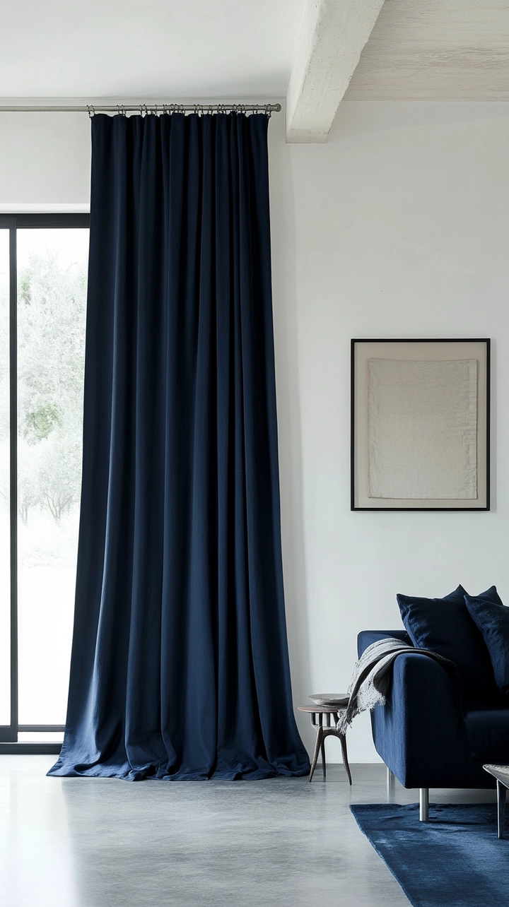 modern curtain ideas for living room 12