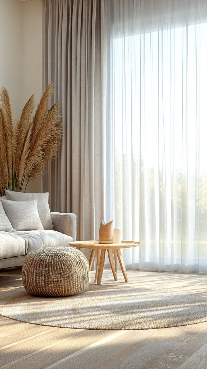 modern curtain ideas for living room 17