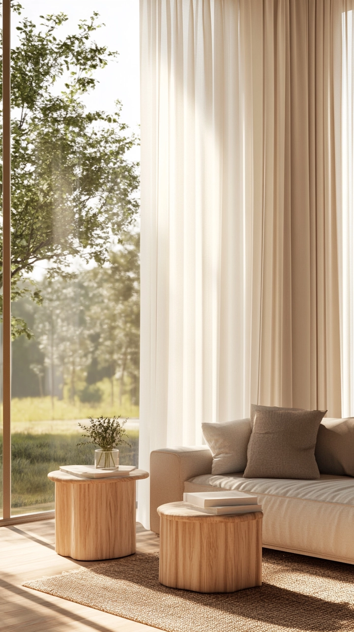 modern curtain ideas for living room 21