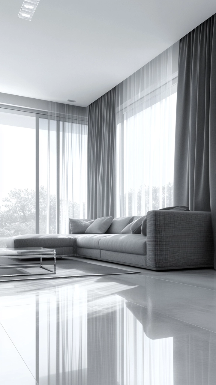 modern curtain ideas for living room 3