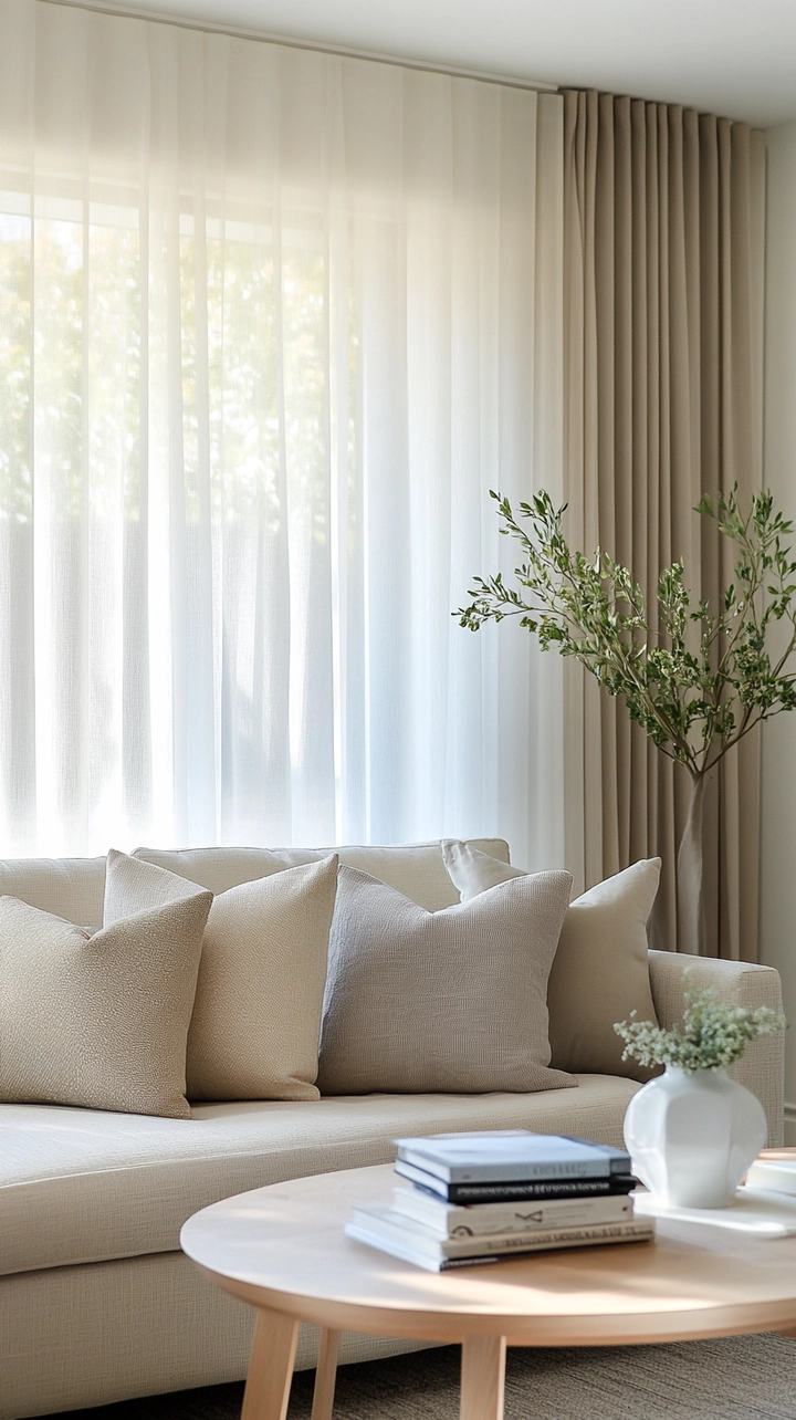 modern curtain ideas for living room 44