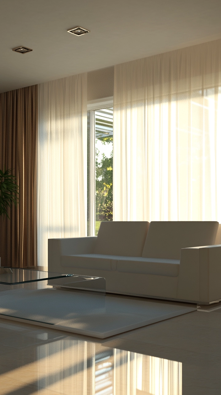 modern curtain ideas for living room 47