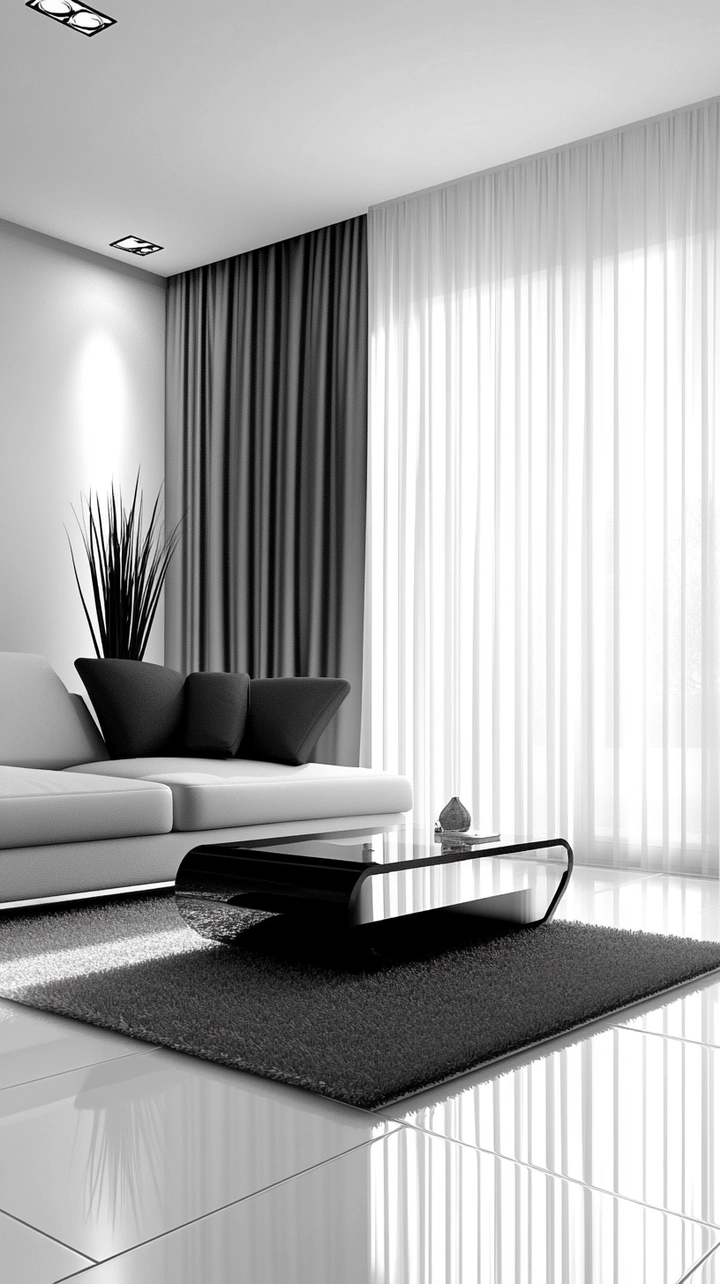 modern curtain ideas for living room 48