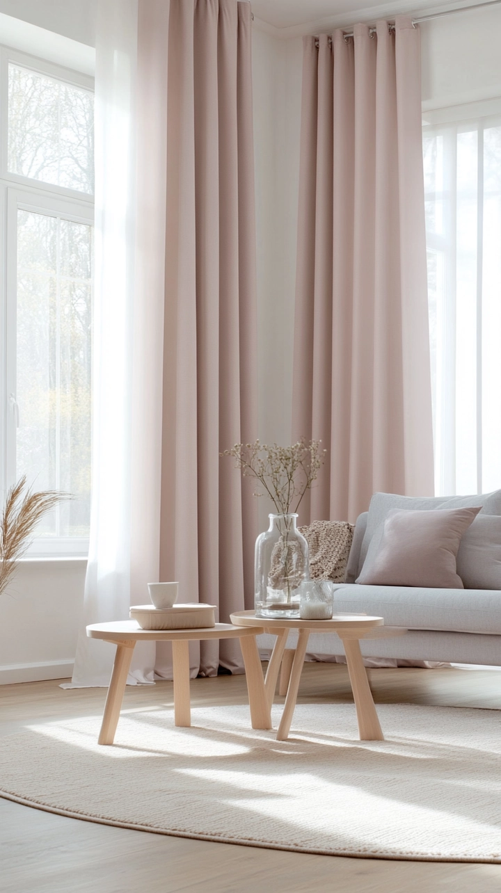 modern curtain ideas for living room 49