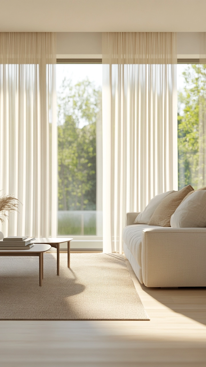 modern curtain ideas for living room 58