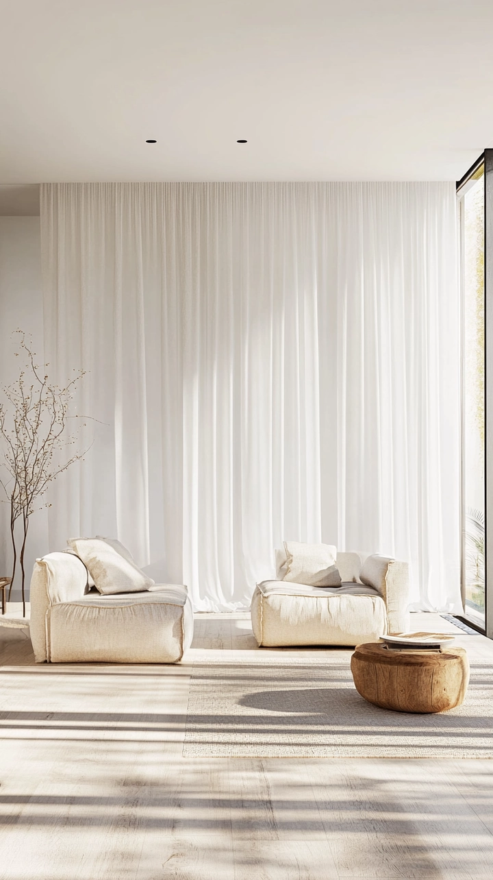 modern curtain ideas for living room 60