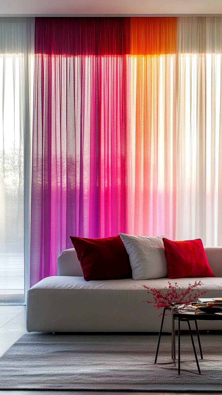 modern curtain ideas for living room 62