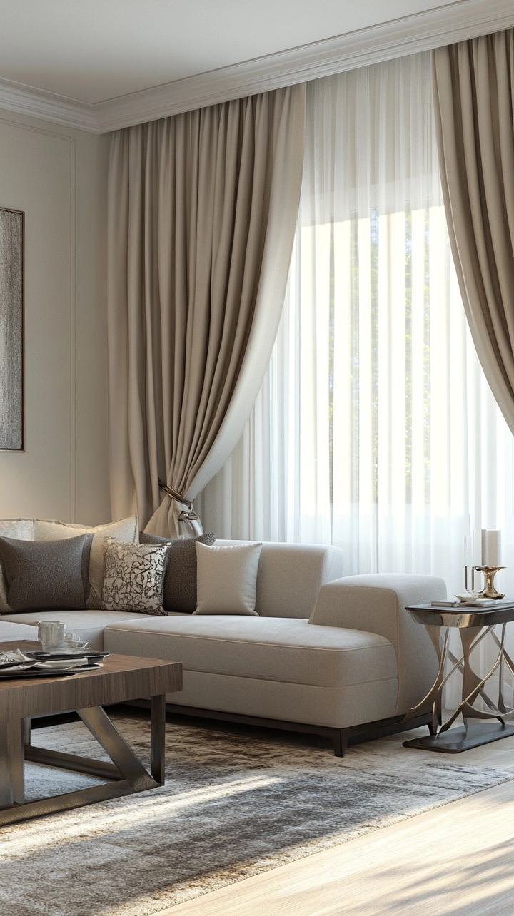 modern curtain ideas for living room 78