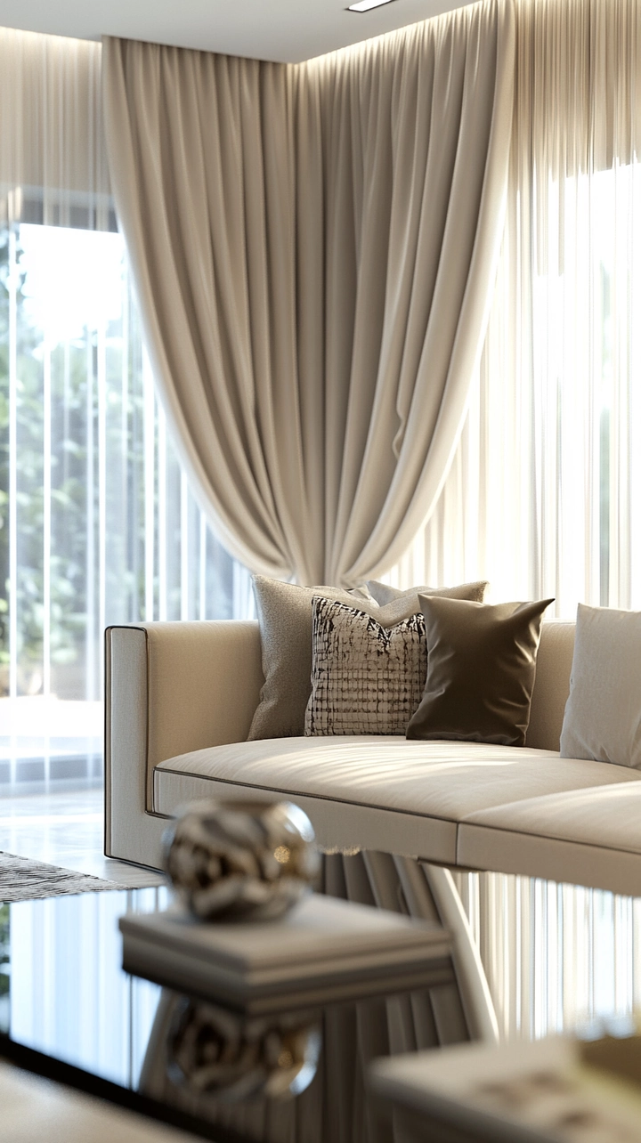 modern curtain ideas for living room 79