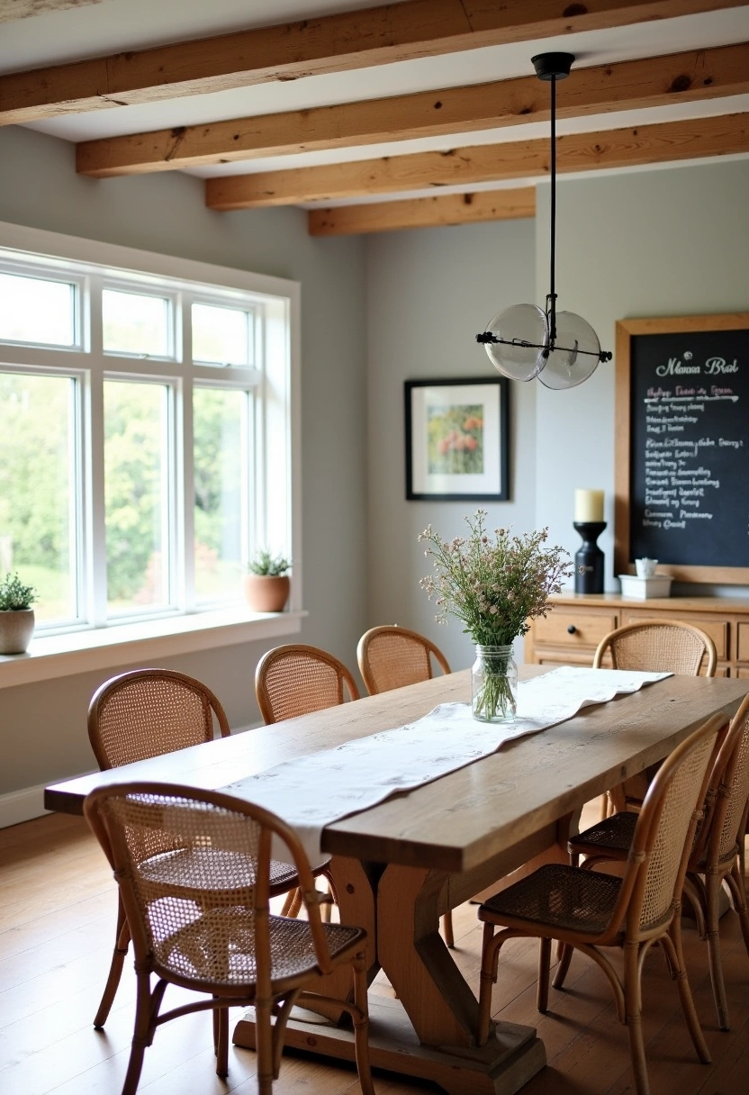 modern farmhouse dining room ideas 1