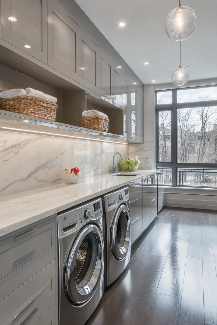 modern laundry room ideas 23