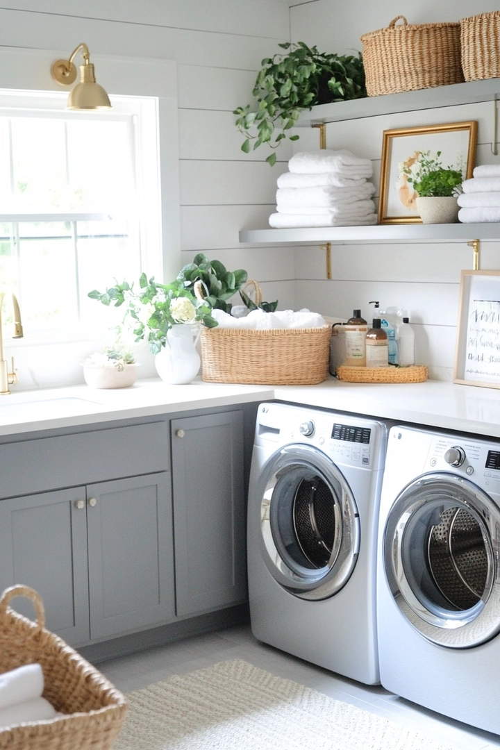 modern laundry room ideas 44