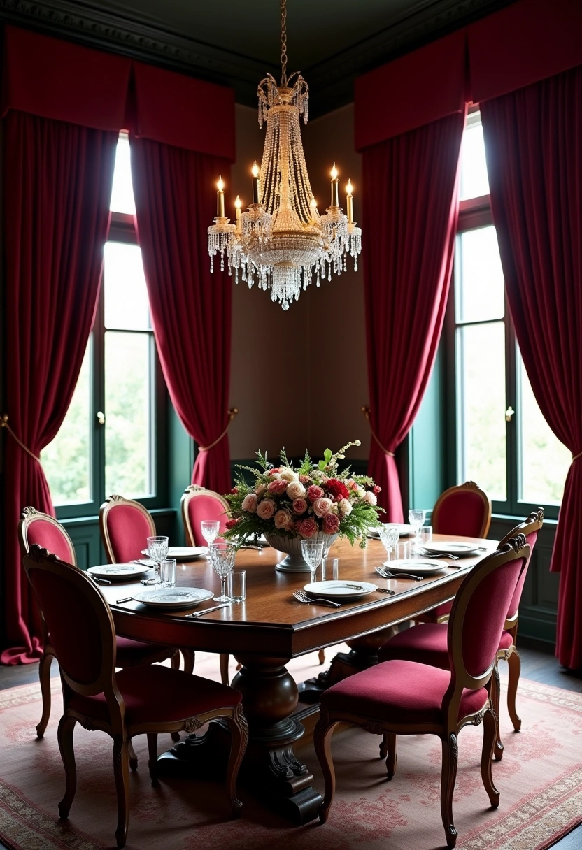 moody dining room ideas 13