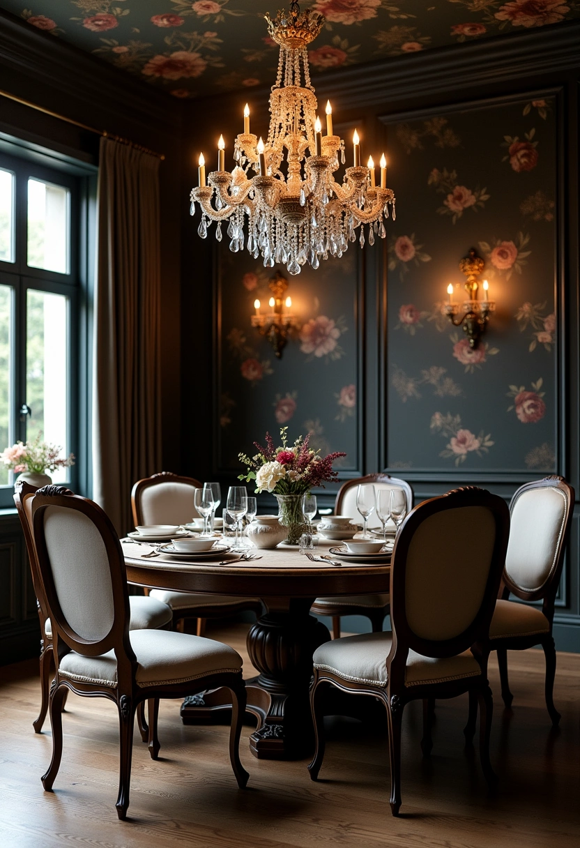 moody dining room ideas 9