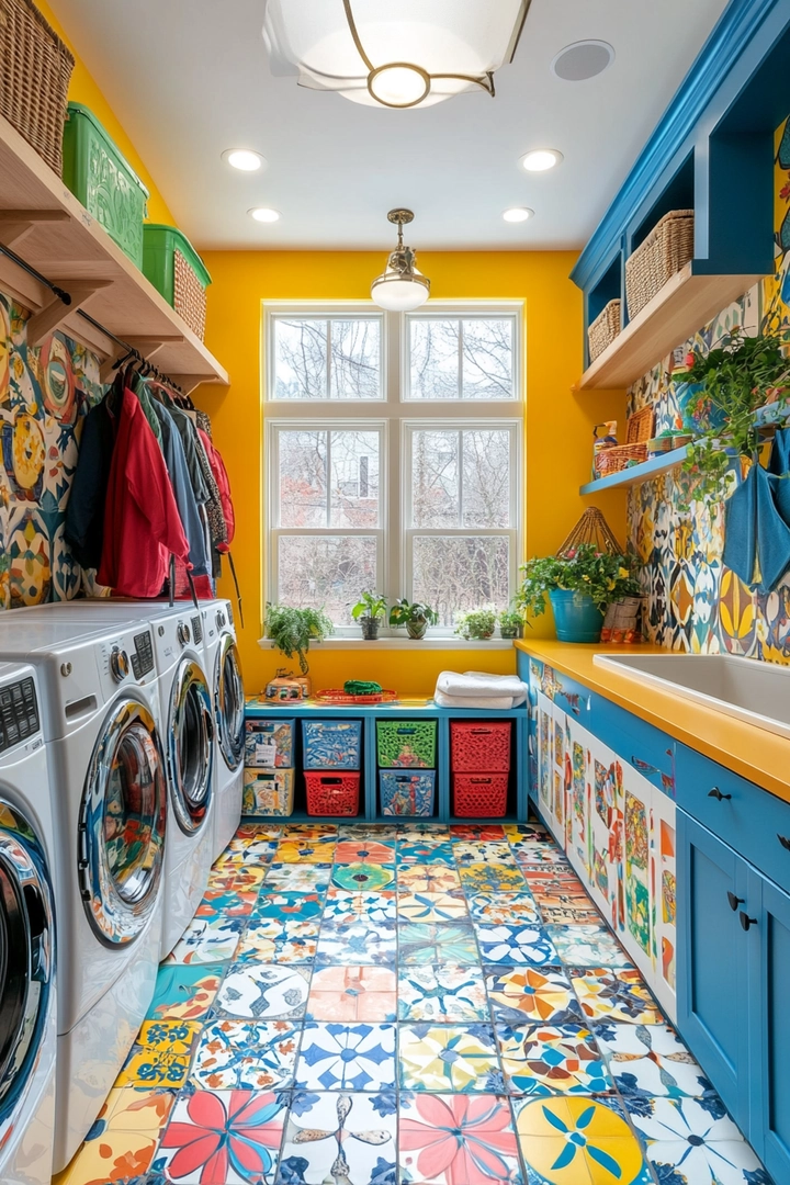 mudroom laundry room 4