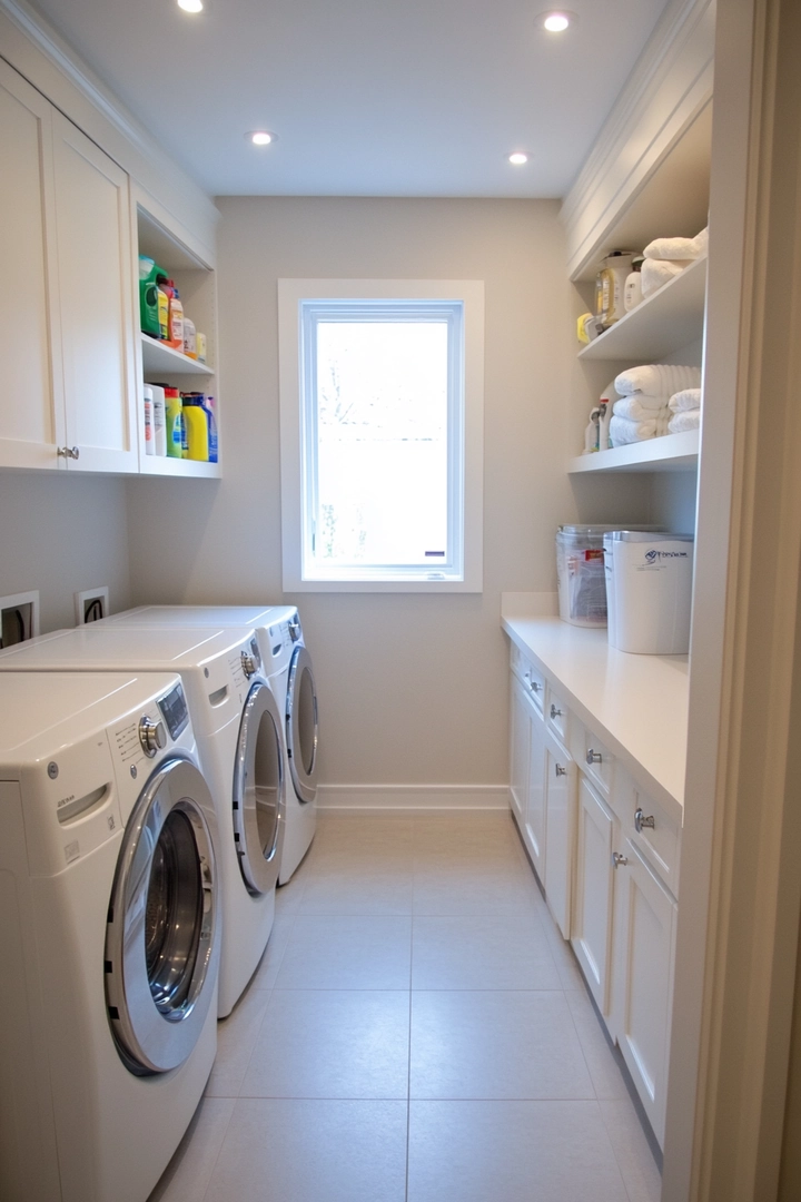 narrow laundry room 1