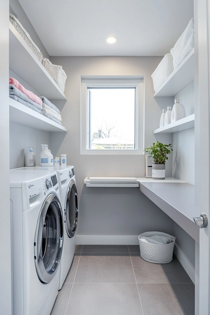 narrow laundry room 10