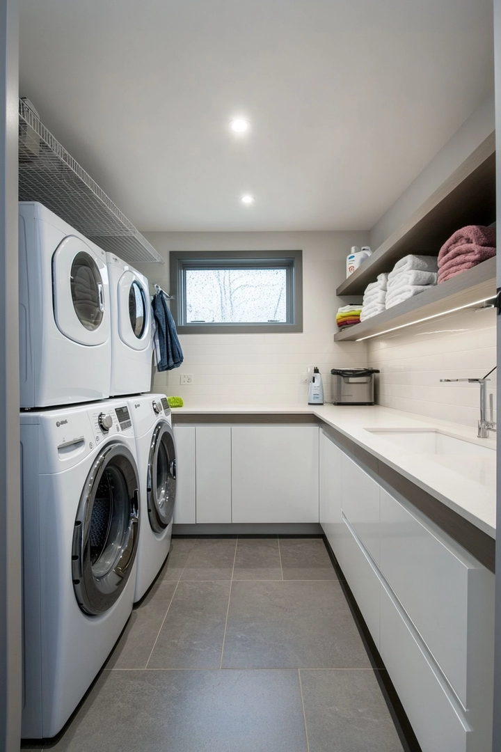 narrow laundry room 12