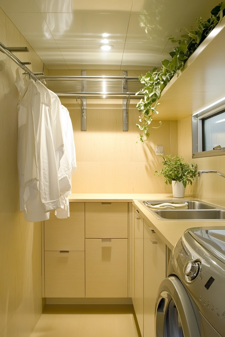 narrow laundry room 13