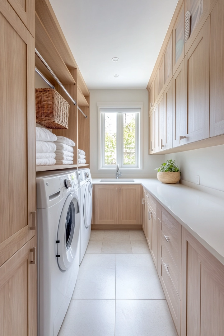 narrow laundry room 21