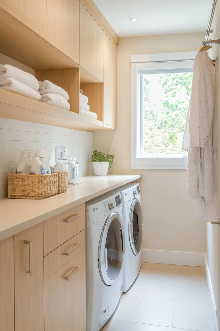 narrow laundry room 22