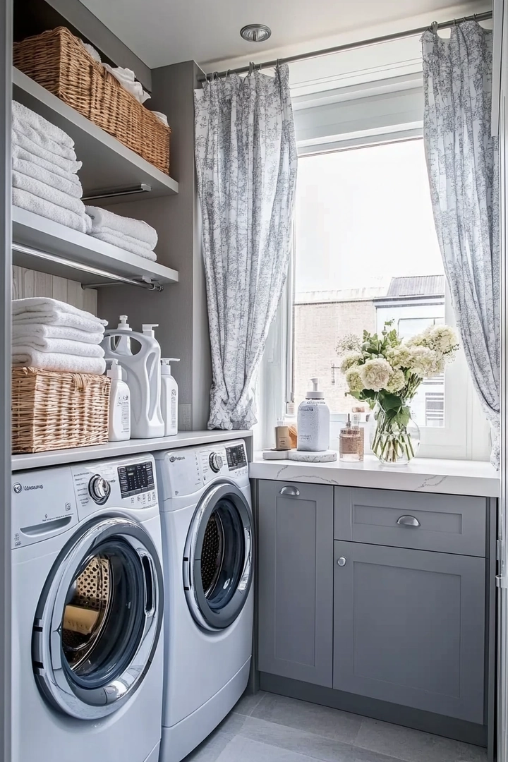 narrow laundry room 26