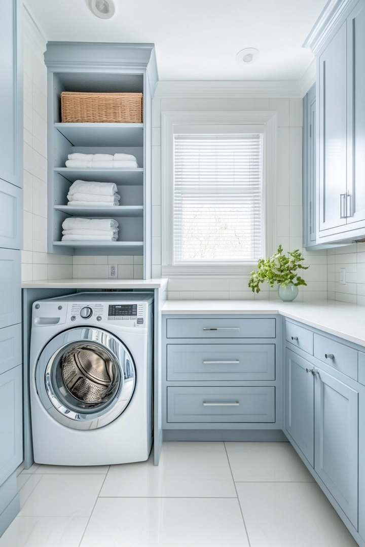 narrow laundry room 42