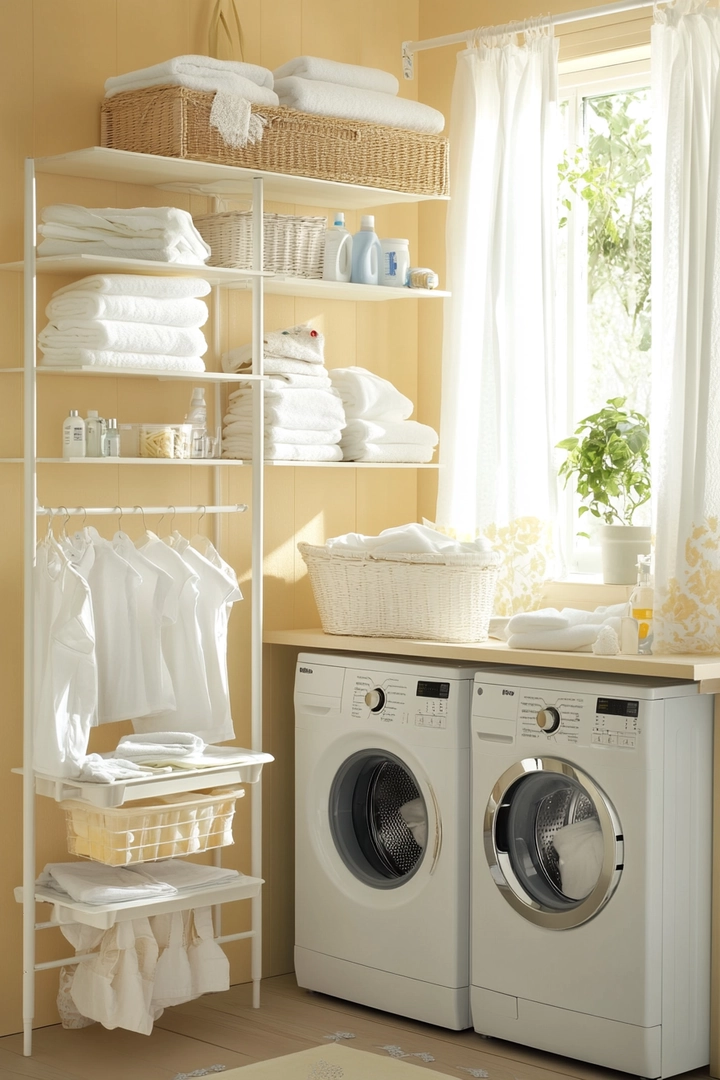 narrow laundry room 80