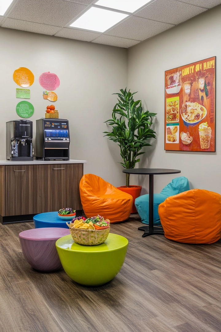 office break room ideas 45