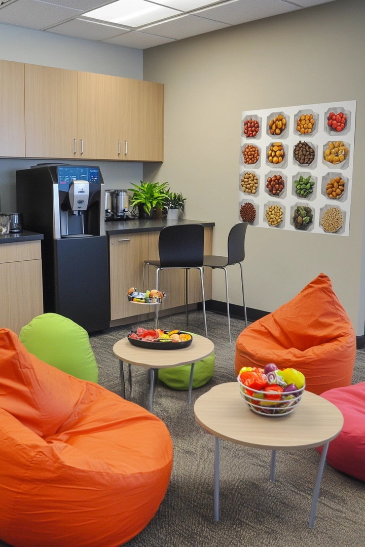 office break room ideas 46