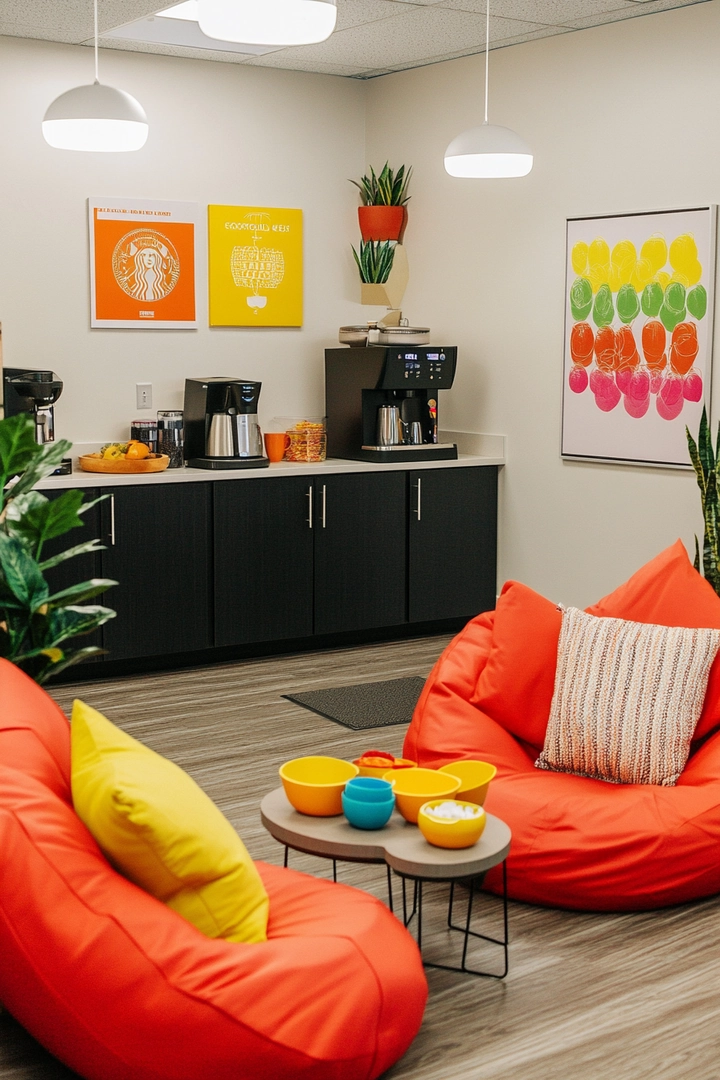 office break room ideas 48