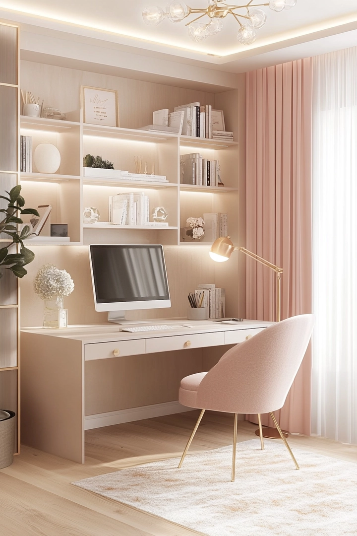 office room ideas for women 33