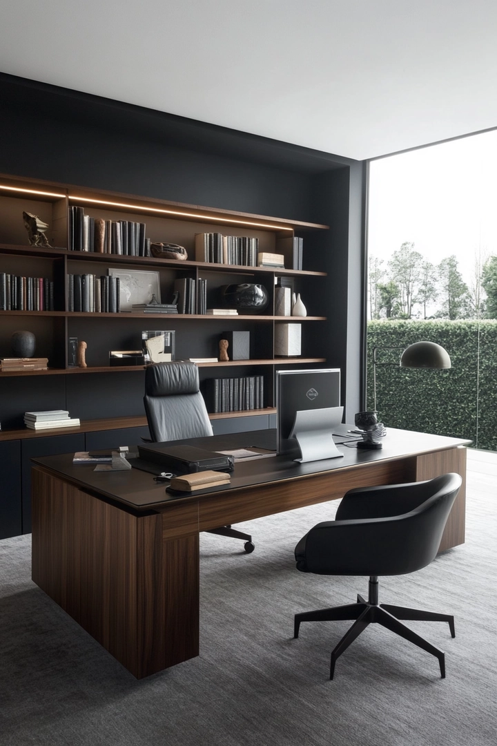 office room ideas home for men 79