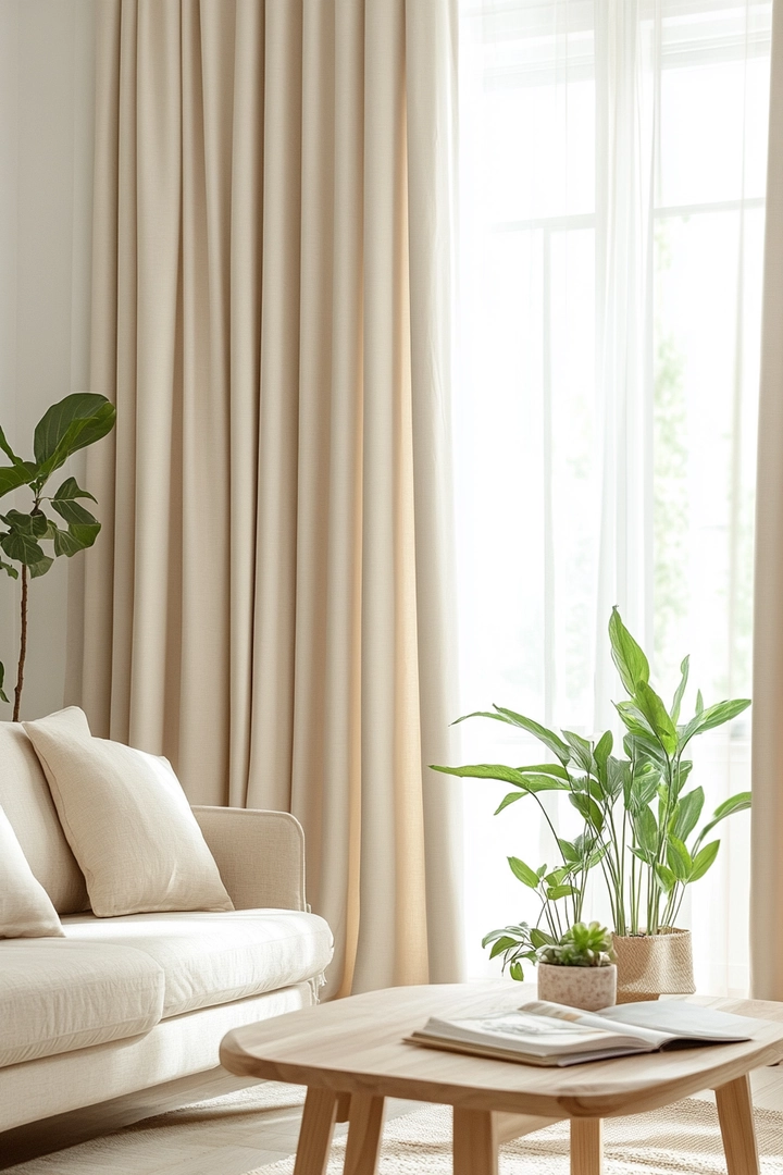 one panel curtain ideas living room 2