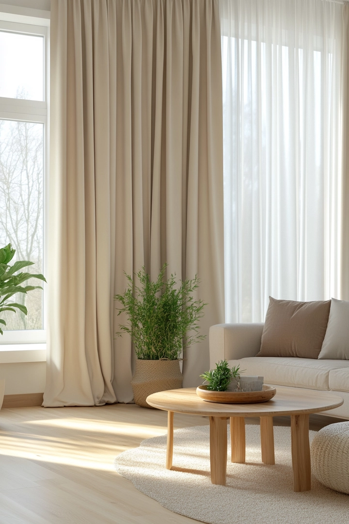 one panel curtain ideas living room 3