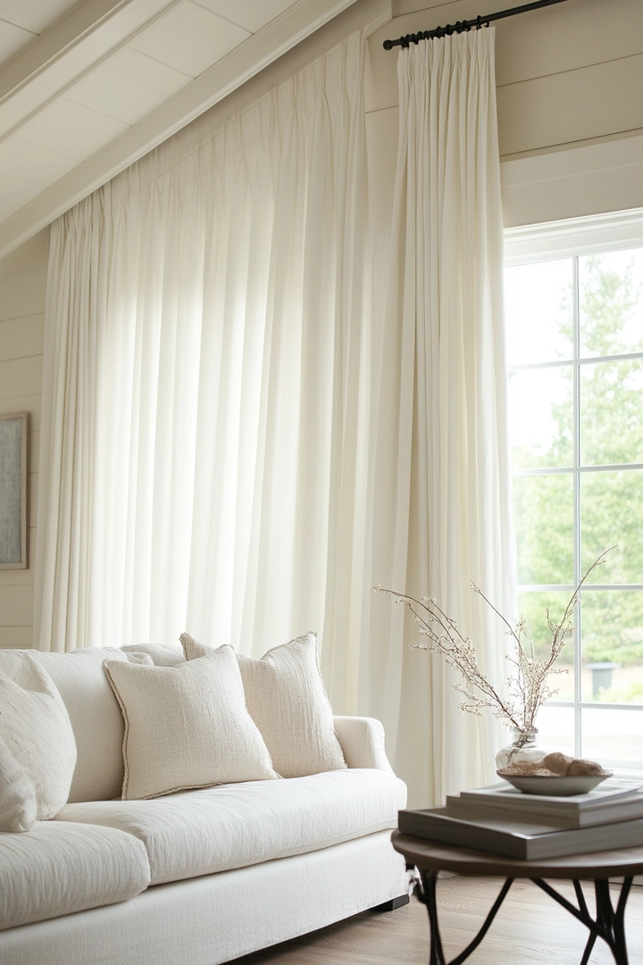 one panel curtain ideas living room 45